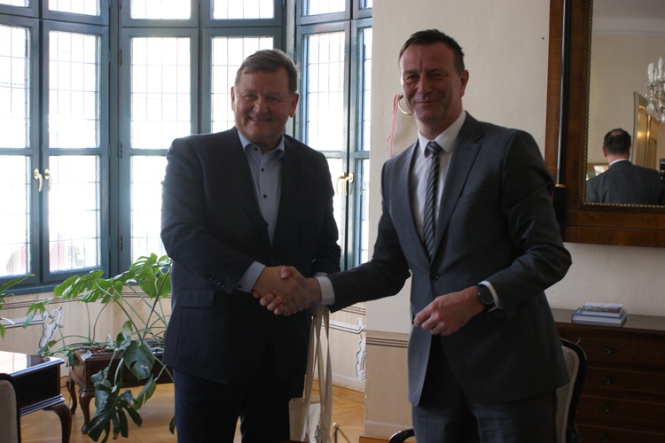 Slovenski ministar Jevšek posjetio Grad Varaždin i najavio intenzivniju suradnju: Na raspolaganju nam je više od 40 milijuna eura