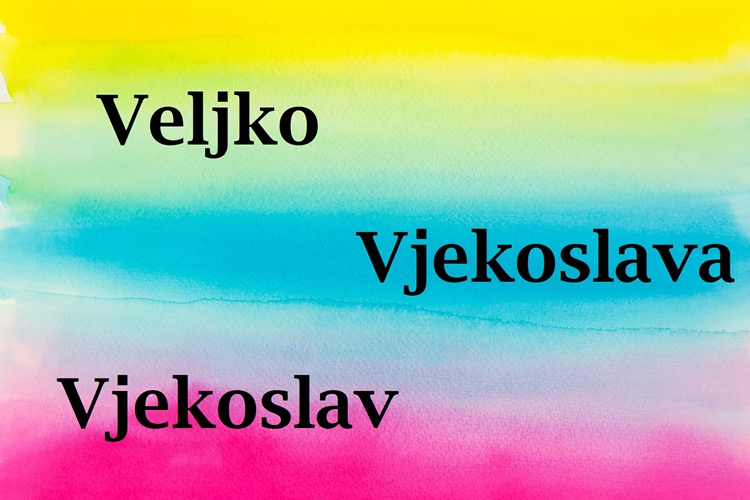 Danas slave Veljko, Vjekoslav i Vjekoslava – čestitajmo im!
