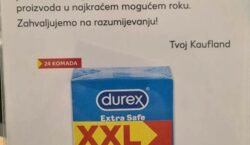 Dubrovčani idu onom “guma glavu čuva”! Razgrabili XXL pakiranje Durexovih kondoma