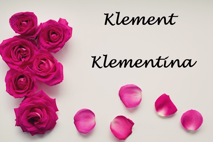 Danas slave Klement i Klementina – evo što znače njihova imena