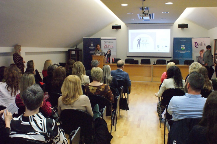 “Žene su velike radilice, samo nam ponekad nedostaje malo hrabrosti…” Konferencija „Žene i poduzetništvo u Koprivničko-križevačkoj županiji” privukla veliki broj gostiju