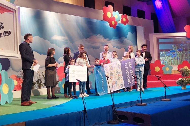 Koprivničko-križevačka županija trijumfirala po broju osvojenih nagrada u projektu “Najljepši školski vrtovi”
