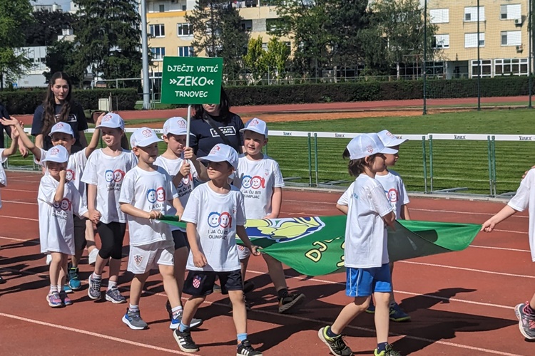 Više od 300 mališana sudjelovalo na 21. Olimpijadi dječjih vrtića Varaždinske županije