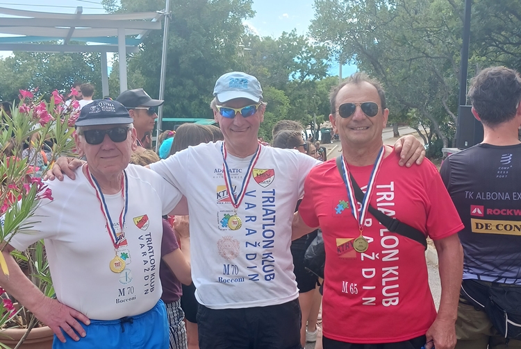 Članovi Triatlon kluba Varaždin osvojili zlato u Kostreni