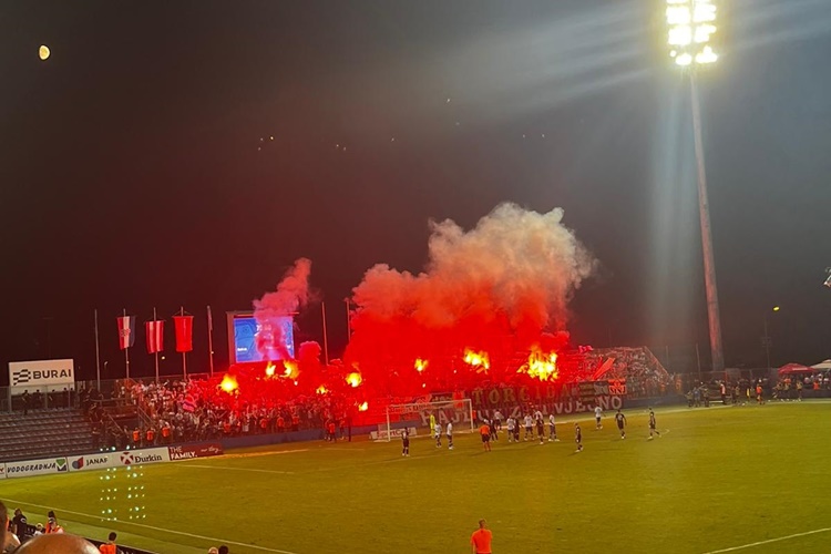 Pred 7903 gledatelja, Varaždin izgubio od Hajduka