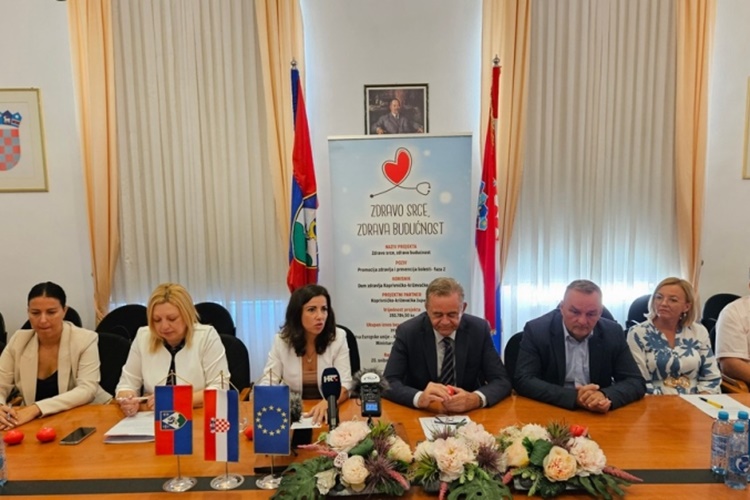 Zdravo srce, zdrava budućnost: U Koprivničko-križevačkoj županiji uspješno proveden projekt vrijedan 53 tisuće eura