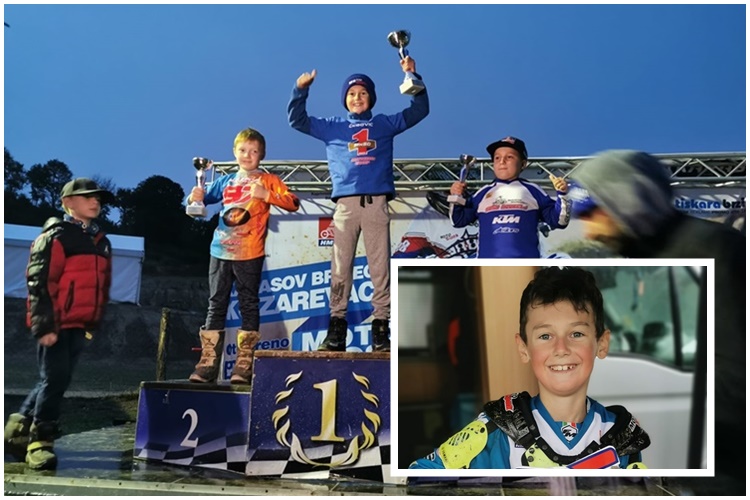 Konjščina ima prvaka Hrvatske u motokrosu. Desetogodišnji Rok Cebović osvojio je prvenstvo u klasi do 50 kubika, a motore je zavolio jer se i otac utrkivao