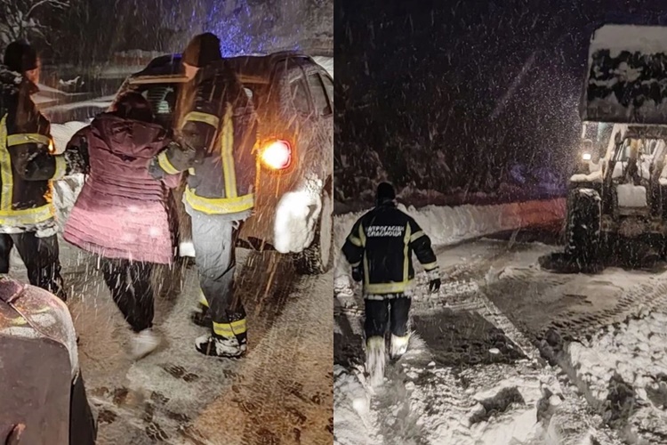 Snježni kolaps u Srbiji – snijeg okovao zemlju, spasilačke ekipe rade danonoćno