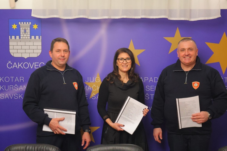 Potpisan Kolektivni ugovor za zaposlenike Javne vatrogasne postrojbe Čakovec
