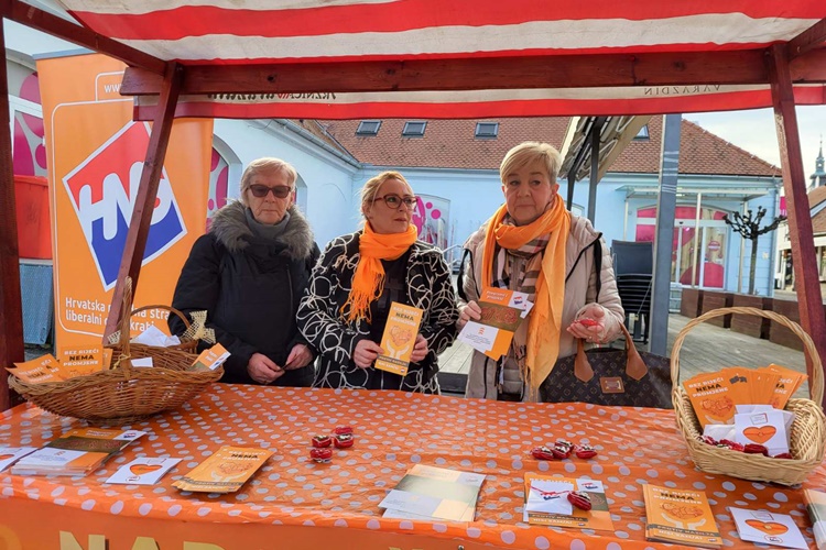 Ženska inicijativa HNS-a Varaždin organizirala još jedan Narančasti dan