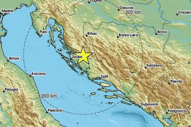 Rano jutros potres u Dalmaciji: „Dobro je zatreslo!”