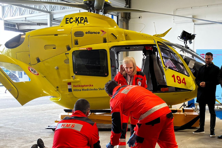 Od sada će hitni pacijenti s područja Koprivničko-križevačke županije moći koristiti prijevoz helikopterske hitne službe