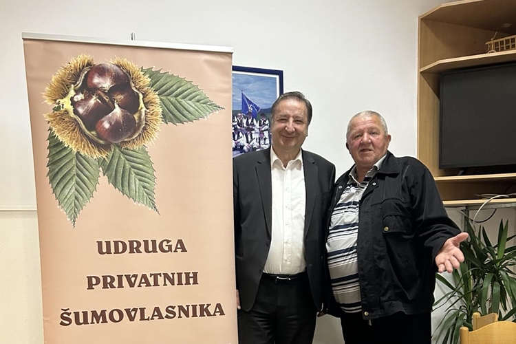 Lepoglavska Udruga privatnih šumovlasnika „Kesten” najbolja je udruga u Hrvatskoj, njihov rad pohvalio i gradonačelnik Škvarić