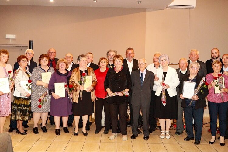 Godišnja skupština Udruge umirovljenika Prelog uz proslavu zlatnih i dijamantnih pirova
