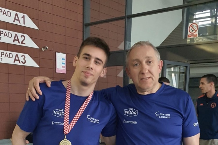 Nevjerojatan dan za čakovečku gimnastiku: Filip Ude osvojio je srebro, a Marko Sambolec broncu