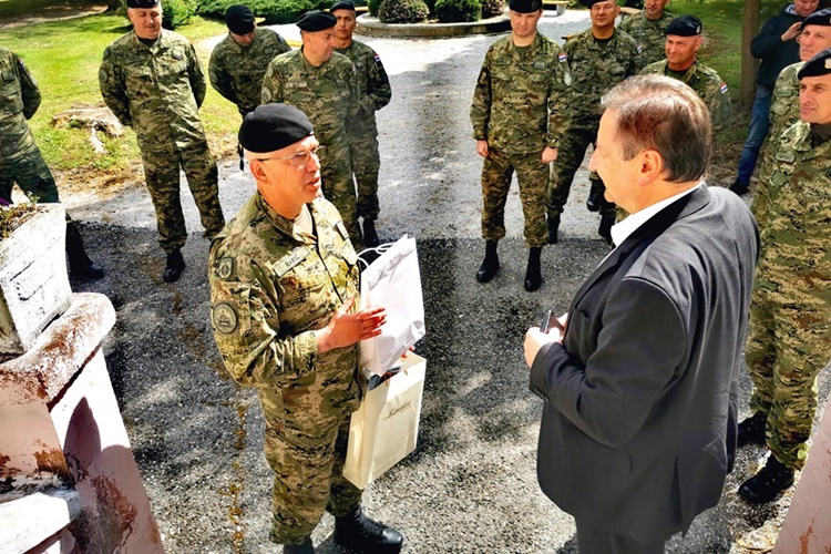 Gradonačelnik Škvarić u Lepoglavi ugostio predstavnike Gardijske oklopno-mehanizirane brigade