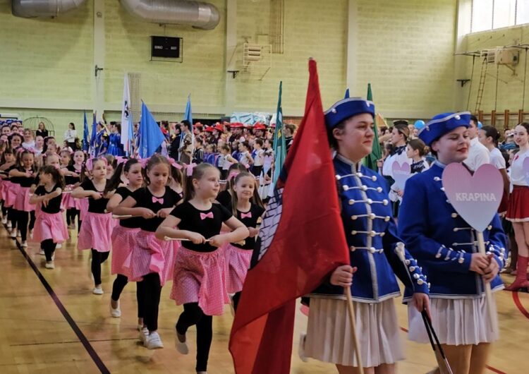 FOTO Grad Krapina ugostio više od 800 natjecateljica na Prvenstvu Hrvatske u mažoret plesovima