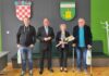 Gradonačelnik Murskog Središća Dražen Srpak priredio prijam za troje nagrađenih na svečanoj sjednici Međimurske županije