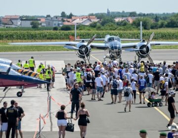 U Varaždinu je i službeno otvorena najveća zrakoplovna priredba u Hrvatskoj – aeromiting CIAV 2024.
